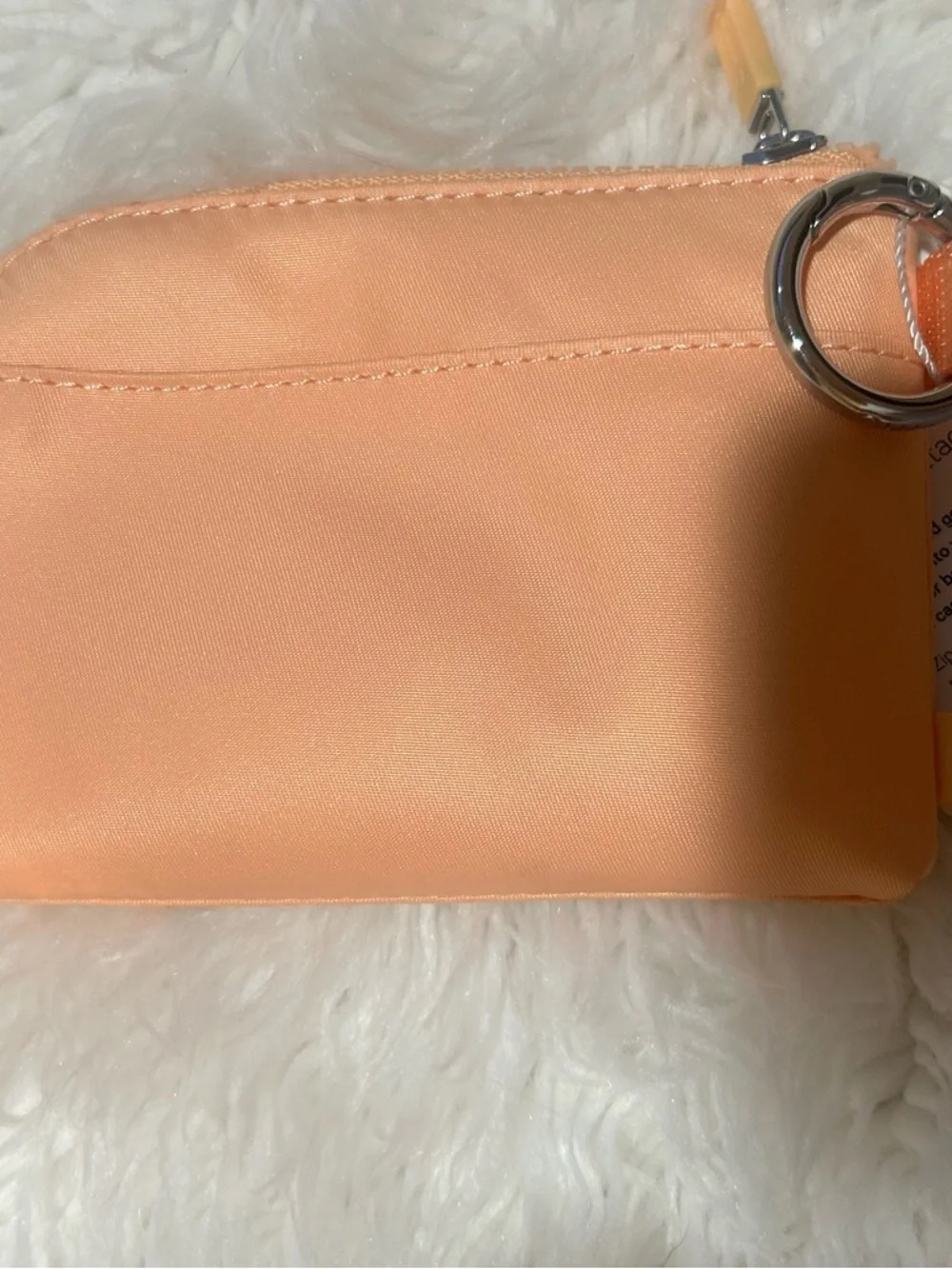 Lululemon Peach Clippable Card Pouch NWT - Picture 3 of 5